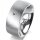 Ring Platin 950 8.0 mm sandmatt 1 Brillant G vs 0,025ct