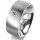Ring Platin 950 8.0 mm l&auml;ngsmatt 1 Brillant G vs 0,050ct