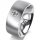 Ring Platin 950 8.0 mm l&auml;ngsmatt 1 Brillant G vs 0,090ct