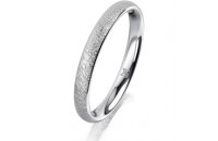 Ring Platin 950 2.5 mm kreismatt