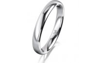 Ring Platin 950 3.0 mm poliert