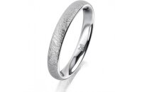 Ring Platin 950 3.0 mm kreismatt
