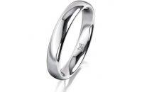 Ring Platin 950 3.5 mm poliert