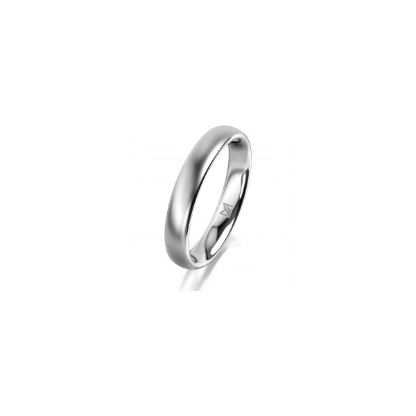 Ring Platin 950 3.5 mm l&auml;ngsmatt
