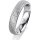 Ring Platin 950 4.5 mm kristallmatt 1 Brillant G vs 0,025ct