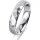 Ring Platin 950 4.5 mm diamantmatt 1 Brillant G vs 0,025ct