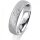 Ring Platin 950 5.0 mm kreismatt 1 Brillant G vs 0,025ct
