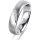 Ring Platin 950 5.0 mm sandmatt 5 Brillanten G vs Gesamt 0,035ct
