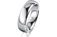 Ring Platin 950 5.5 mm poliert