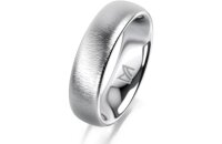 Ring Platin 950 5.5 mm sandmatt