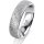 Ring Platin 950 5.5 mm kristallmatt 1 Brillant G vs 0,025ct