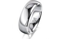Ring Platin 950 6.0 mm poliert