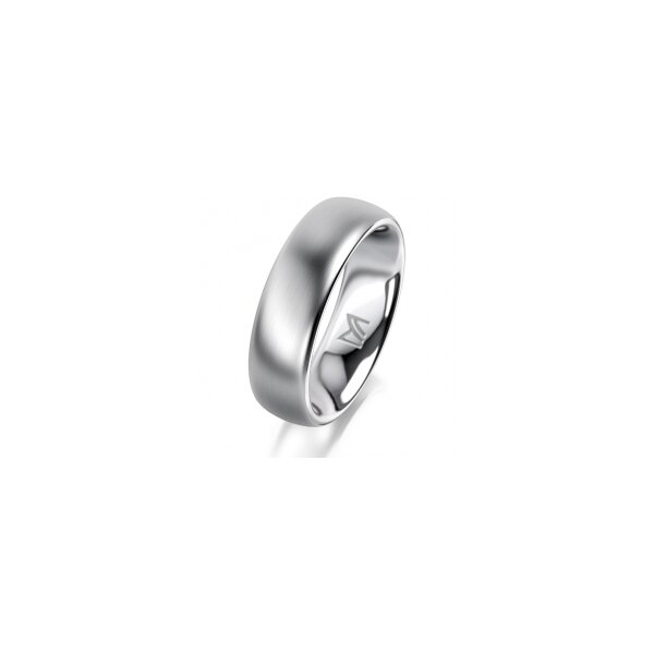 Ring Platin 950 6.0 mm l&auml;ngsmatt