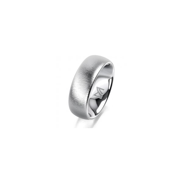Ring Platin 950 7.0 mm sandmatt