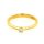 Ring 14 Karat Gelbgold Brillant 0,10ct
