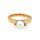 Ring 18 Karat Rotgold Brillanten Zuchtperle