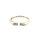 Ring 14 Karat Weissgold Brillant 0,062ct