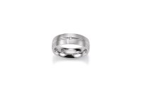 Ring 925 Silber rhodiniert Brillant 0,02ct