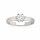 Ring 925 Silber rhodiniert Zirkonia