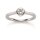 Ring 925 Silber rhodiniert Zirkonia