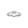 Ring 925 Silber rhodiniert Zirkonia
