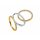 Ring 14 Karat Weissgold 20 Brillanten 0,30ct