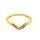 Ring 14 Karat Gelbgold Brillanten 0,036ct w si