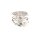 Ring 18 Karat Weissgold Brillant 0,18ct