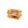 Ring 18 Karat Rot/Weissgold Brillanten