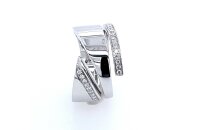 Ring 18 Karat Weissgold Brillanten 0,18ct