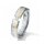 Ring Edelstahl Brillant 18 Karat Gelbgold