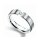 Ring Edelstahl Brillant