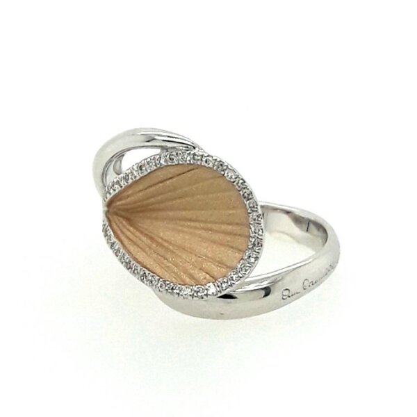 Ring AnnaMaria Cammilli "Goccia" 18 Karat Weissgold Brillanten