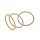 Ring 14 Karat Weissgold 1,5mm Kugeln