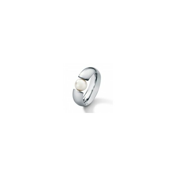 Ring Edelstahl Akoyaperle
