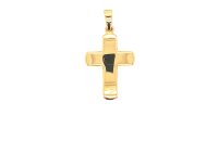 Anh&auml;nger 14 Karat Gelbgold Kreuz