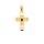Anh&auml;nger 14 Karat Gelbgold Kreuz