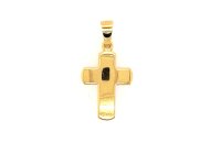 Anh&auml;nger 14 Karat Gelbgold Kreuz