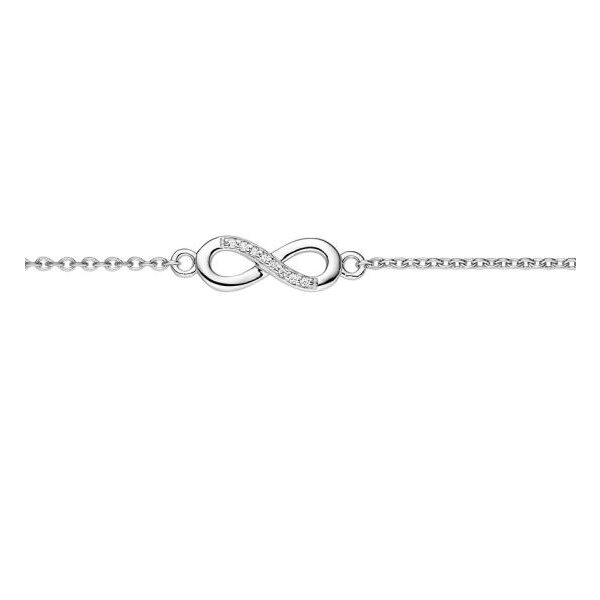 Armschmuck 925 Silber rhodiniertZirkonia