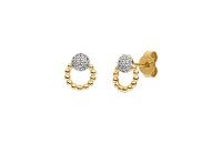 Ohrschmuck 925 Silber Gelb vergoldet
