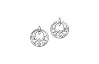 Ohrschmuck 925 Silber rhodiniert