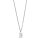 Halsschmuck 925 Silber rhodiniert Zirkonia