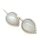 Ohrschmuck 18 Karat Weissgold Mondsteine Brillanten 0,45ct