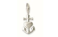 Anh&auml;nger 925 Silber Kreuz, Herz, Anker