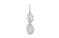 Anh&auml;nger 18 Karat Weissgold 34 Brillanten 0,31ct