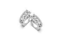 Ohrschmuck 18 Karat Weissgold 52 Brillanten