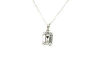 Anh&auml;nger 18 Karat Weissgold 0,27ct