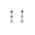 Ohrschmuck 18 Karat Weissgold Brillanten 0,11ct