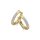 Ohrschmuck 18 Karat Gelbgold Brillanten 0,10ct