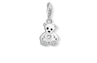Anh&auml;nger 925 Silber Teddyb&auml;r mit Herz